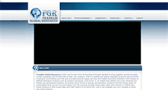 Desktop Screenshot of franklinglobalresources.com